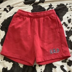GAP Vibrant Red Logo Shorts